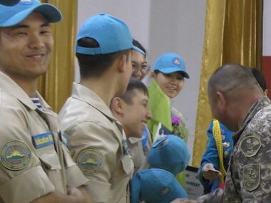 В Семее чествовали военно-патриотический клуб «Жас барлаушы»