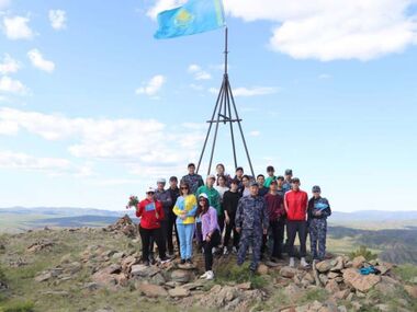 День государственных символов Республики Казахстан отметили в области Абай