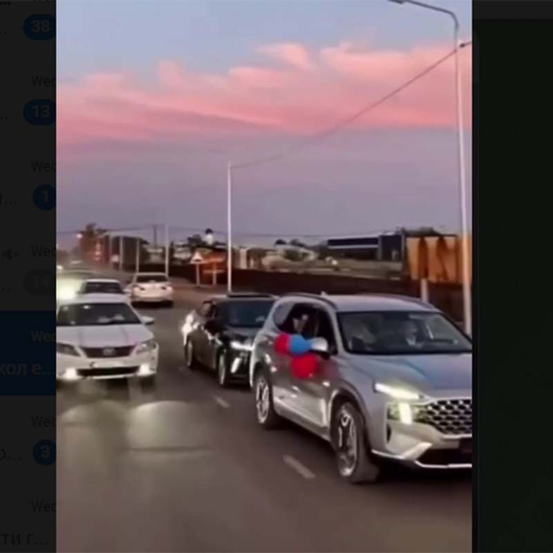 Участников свадебного кортежа привлекли к ответственности в области Абай