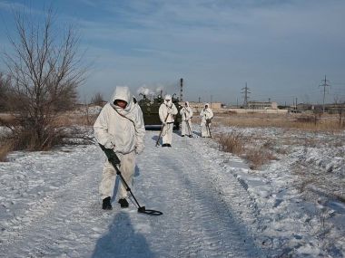 Проработан ход подготовки подразделений инженерно-саперного полка в Абайском гарнизоне