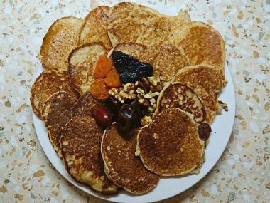 Овсяные оладьи для правильного питания