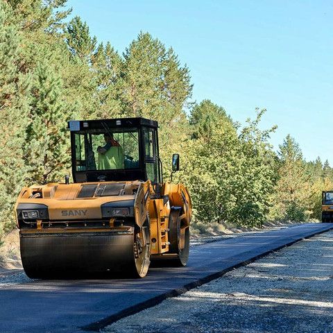 В Бескарагайском районе продолжается ремонт дорог