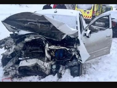 Шесть человек пострадали в аварии в Усть-Каменогорске