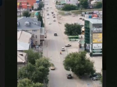 Ремонт дорог в Семее идет полным ходом