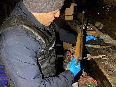 Обрез и пневматическую винтовку изъяли сотрудники УБОП ДП ВКО