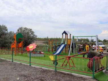 В селах Жарминского района развивают массовый спорт