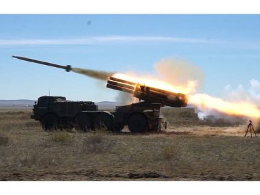 Проходят учебно-тренировочные сборы воинов-артиллеристов