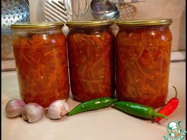 Заготовки на зиму: Морковь по-корейски