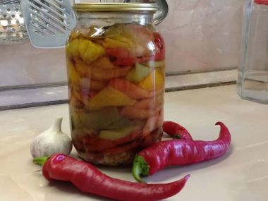 Сладкий жареный перец на зиму
