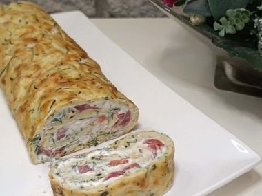 ПП рулет из кабачков