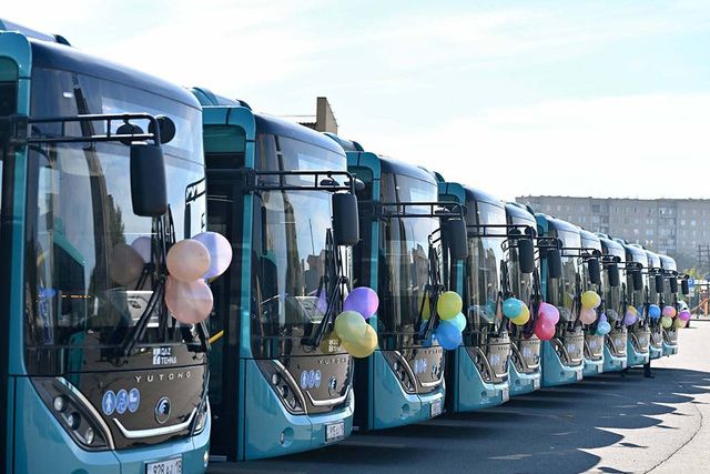 Автобусный парк областного центра пополнился 20 новыми автобусами