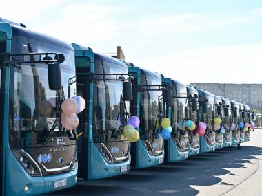Автобусный парк областного центра пополнился 20 новыми автобусами