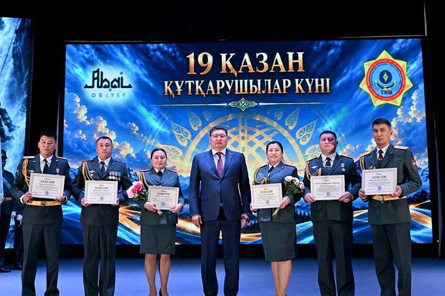 В области Абай чествовали спасателей