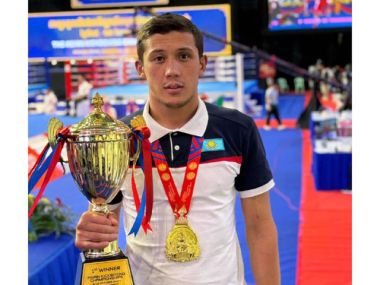 Сотрудник МЧС РК из области Абай - чемпион Азии по кикбоксингу