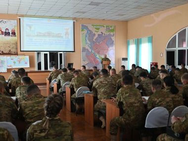 В Абайском гарнизоне начался летний период обучения