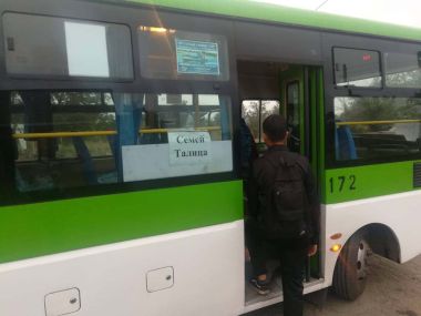 Сказано-сделано: Запущен общественный транспорт Талица - Семей