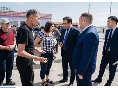 Интервью с акимом области Абай опубликовало агентство Kazinform