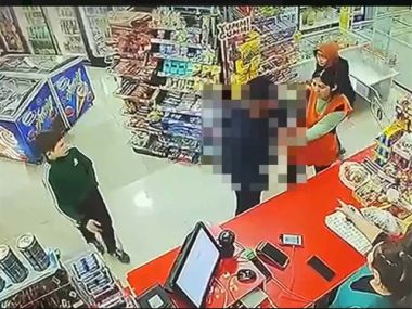 Грабеж попал на видео в Семее: подозреваемому грозит до 5 лет лишения свободы