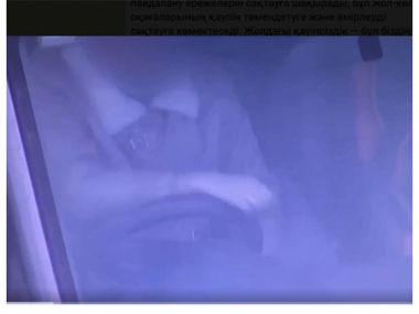 В области Абай продолжают штрафовать за непристегнутый ремень безопасности