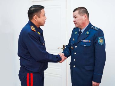 В Департаменте полиции области Абай произошли кадровые изменения