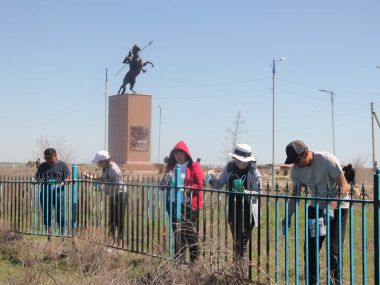 Культура экологии: неделя «Жасыл аймақ» проходит в Аксуатском районе