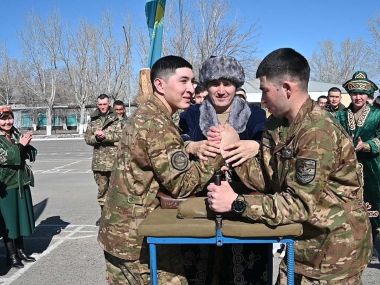 Военнослужащие Семея отпраздновали Наурыз