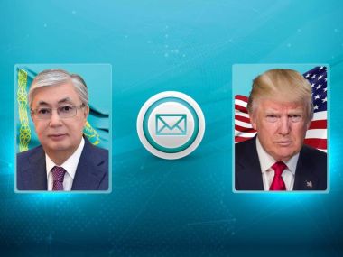 Токаев выразил соболезнования Трампу в связи с авиакатастрофой в Вашингтоне