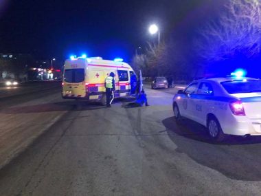 В результате ДТП пешеход получил серьезные травмы
