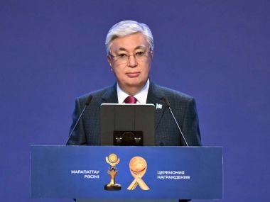 Выступление Президента на церемонии награждения лауреатов премий «Алтын сапа» и «Парыз»
