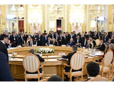 Президент выступил на заседании Совета глав государств СНГ