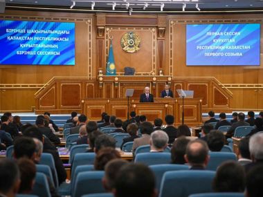 Глава государства принял участие в открытии первой сессии Курултая Республики Казахстан первого созыва
