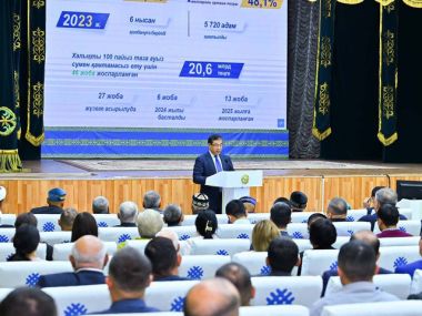 В Кокпектинском районе развивается дорожно-транспортная инфраструктура