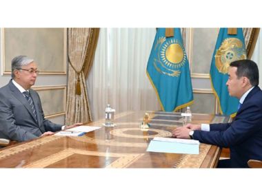 Глава государства принял Премьер-министра Алихана Смаилова