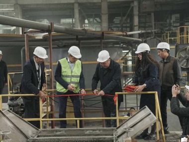 В Семее состоялось открытие первого в Казахстане завода фиброцементных фасадных плит