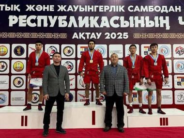 Инспектор СОБР области Абай завоевал бронзовую медаль на чемпионате РК