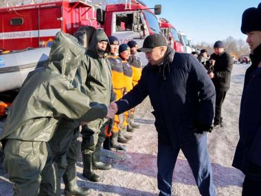 Проверена готовность техники к весенним паводкам