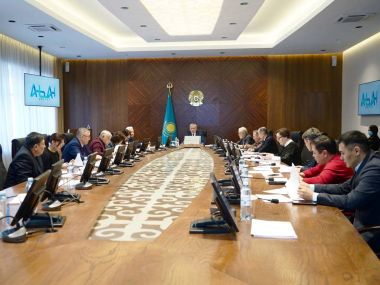 Состоялось очередное заседание Общественного совета области Абай