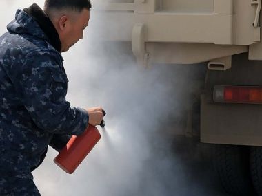 “Не заметил, что загорелись колодки… Спасибо полицейским!”