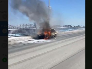 В Семее ликвидировано возгорание автомобиля