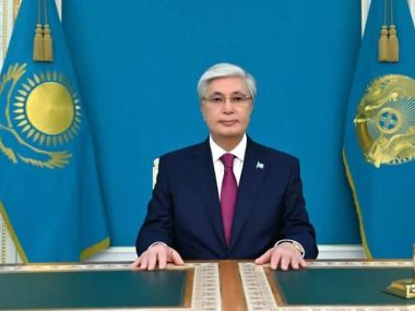 Президент Казахстана выступил с обращением по случаю юбилея космодрома 