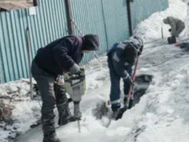 Ведется очистка арычной системы