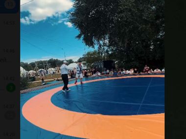 Стартовал открытый городской чемпионат по казахской борьбе