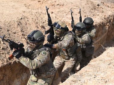 В Абайском гарнизоне отработали новые формы боевых действий в условиях вооруженных конфликтов