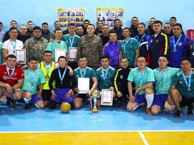 Военнослужащие провели турнир по мини-футболу