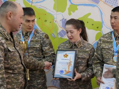 Военнослужащие РгК «Восток» стали победителями Президентского многоборья