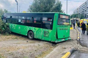 ДТП с автобусом в Семее: есть пострадавшие