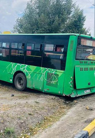 ДТП с автобусом в Семее: есть пострадавшие