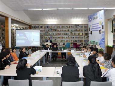 Проведен областной семинар-практикум для библиотекарей области Абай