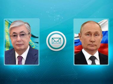 Токаев поздравил Путина с 20-летием Договора о казахстанско-российской госгранице
