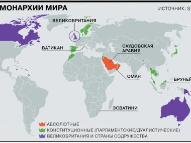 Cколько сейчас в мире монархий?